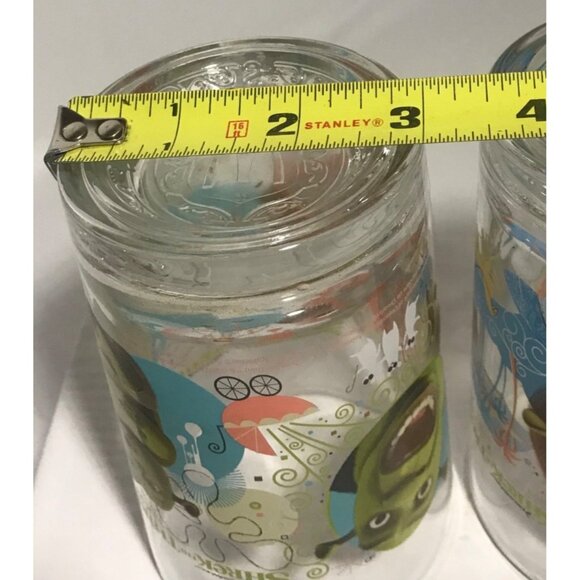 Shrek The Third Collectible Glass Set of 2 DreamWorks - Picture 8 of 8